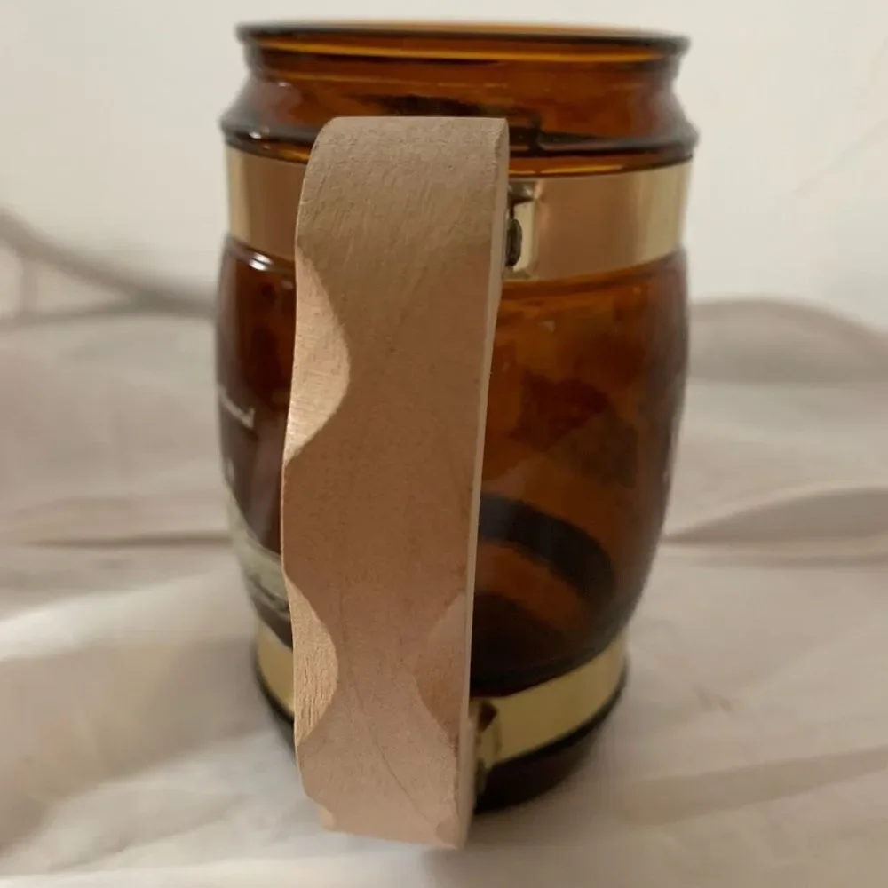 Vintage Washington D.C. Souvenir Brown Mug Wood Handle